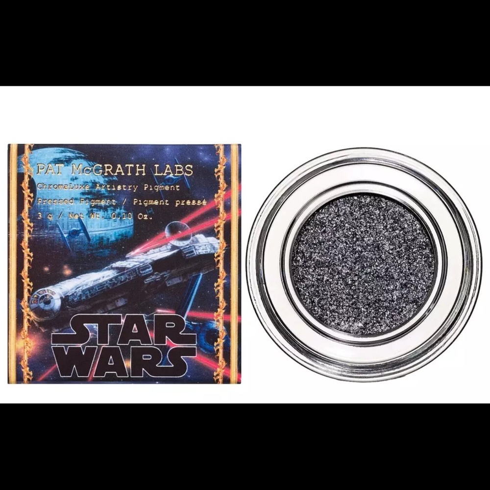 Pat McGrath Labs Pigment Falcon Noir Star Wars Limited Edition Eyeshadow Silver - Picture 1 of 10
